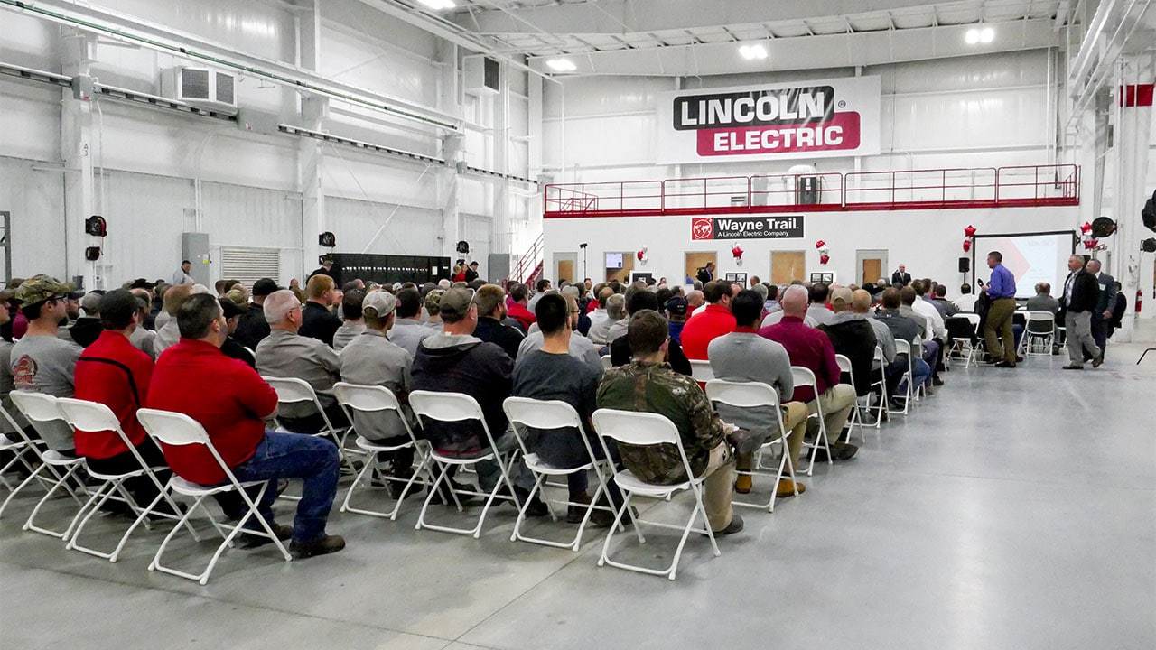 Lincoln Electric’s Wayne Trail Technologies Opens Newly Expanded Facility in Western Ohio