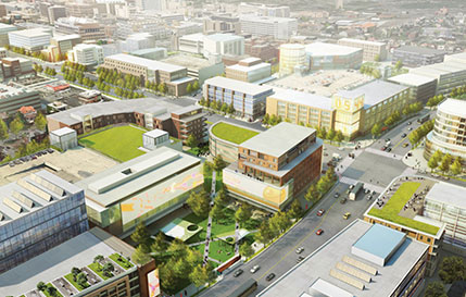 Cincinnati Innovation District Rendering