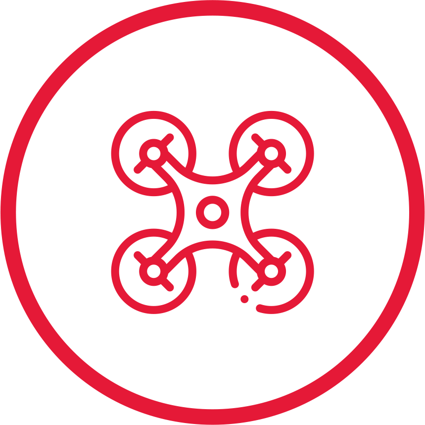 Red Icon Drone