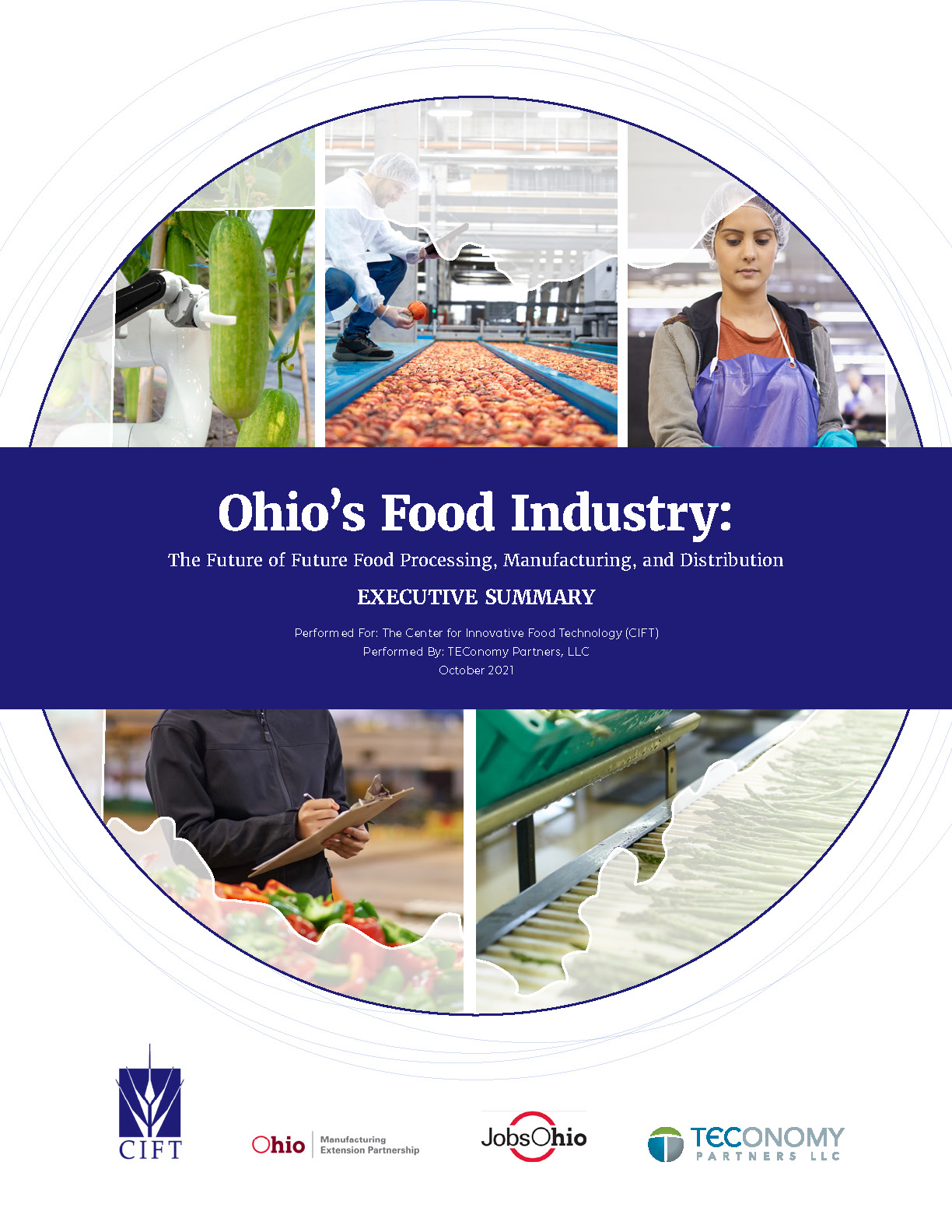 Ohio's Food Industry - Executive Summary white paper cover image